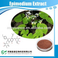 100% natural Extracto de Epimedium / 10%, 20%, 40%, 60%, 80%, 90%, 98% Icariin por HPLC CAS 489-32-7